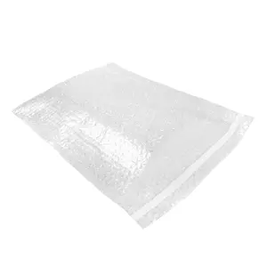 UOFFICE Pack of 350 Clear Bubble Out Bags 8" x 11.5" Self-Sealing Envelopes