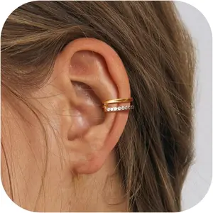 YADOCA Helix Earrings Hoop Conch Piercing Jewellery 316L Surgical Steel Nose Ring Septum Piercings Hoop Earring Sliver Gold Cartilage Earrings Conch Tragus Hoops Helix Daith Piercing Jewellery 8/10MM