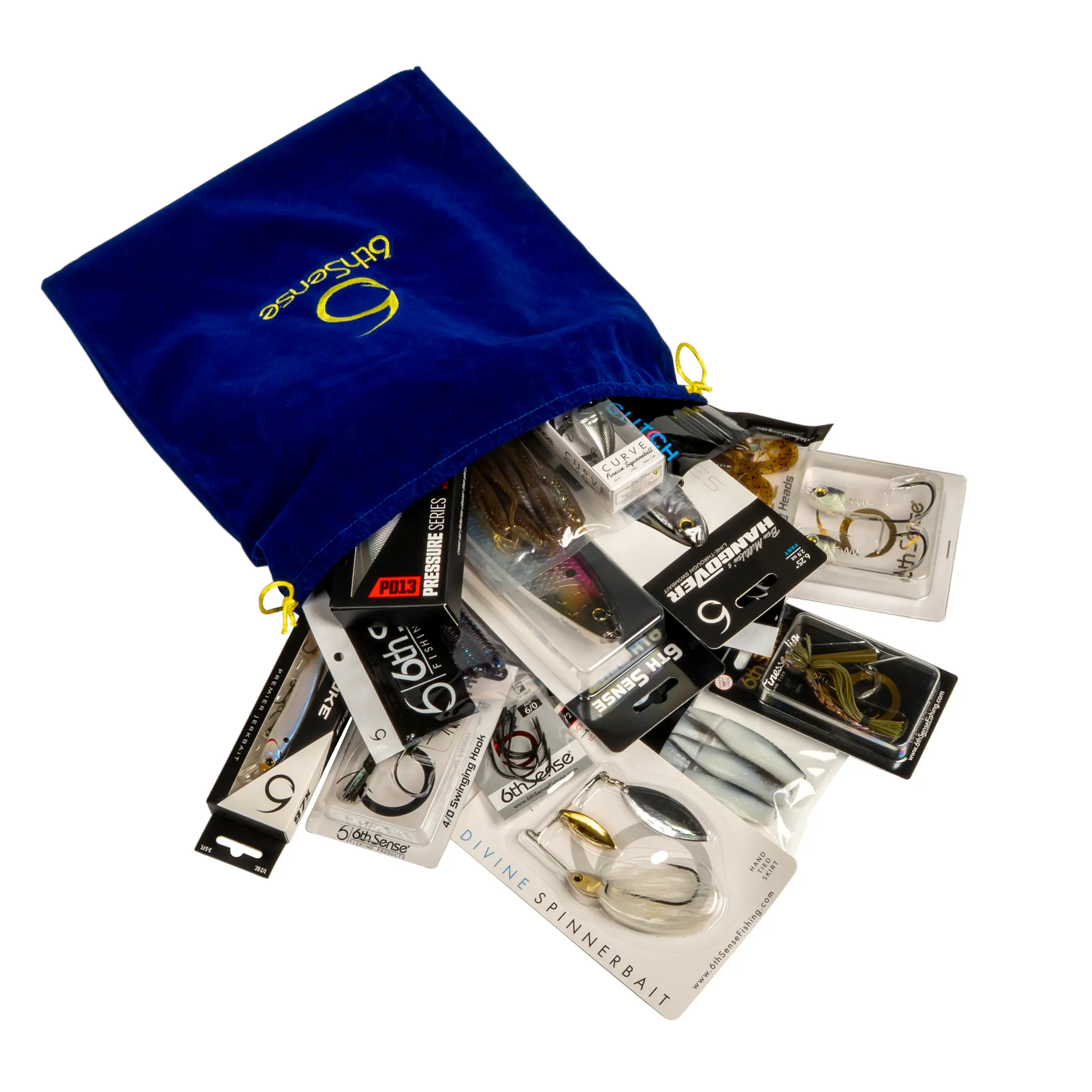 $99 Garage Sale Sack Fishing Combo - Premium Fishing Kit with Tackle Supplies, Custom Colors, Mystery Mix for Outdoor Sports & Leisure