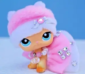 For Littlest Pet Shop Winter Pink Outfit