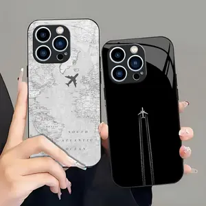 Suitable for [iPhone 14 Pro] high-end phone case🤩，a wide variety of airplane designs are available, offering a sophisticated and minimalist aesthetic，drop-resistant and fingerprint-proof YM99