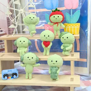 Smiskii Crochet Plush Keychain  | Handmade Amigurumi Soft Bag Charm | Cute Mini Figurine-Inspired Gift | Kawaii Accessory for Bags & Backpacks