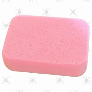Grout Sponge Pink for Construction Uses and Multi-Use Applications dimensions 7 length 5 wide 2 inches thick