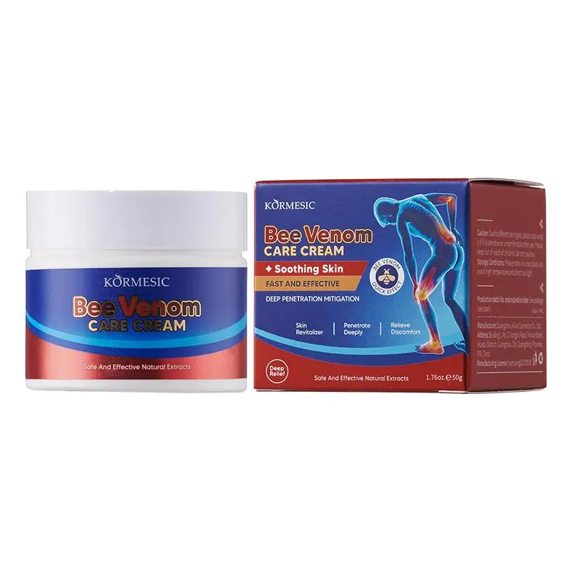 Bee Venom Moisturizer for Post-Workout Skin Relief Soothes Hydrates Dry Skin After Exercise