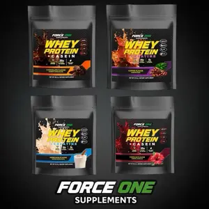 4 Flavor Variety Pack – Force One Protein (Single Serve)