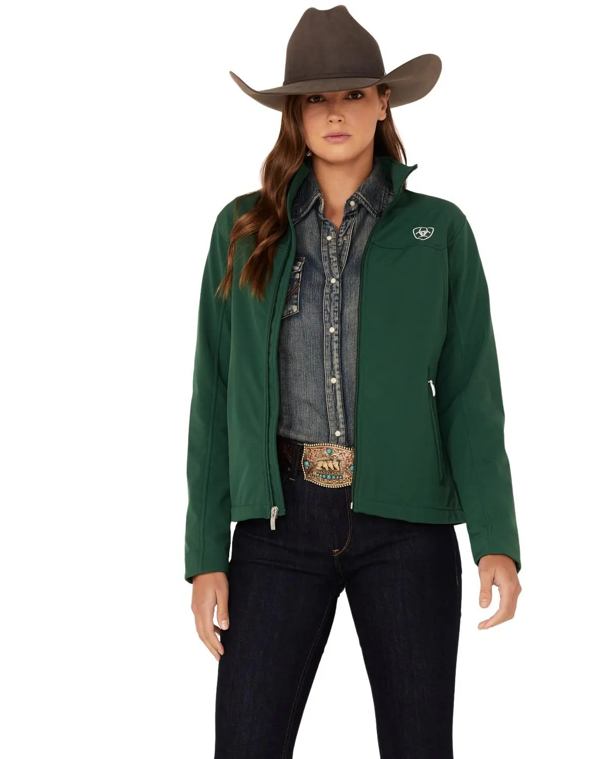 Ariat Women's Classic Team Mexico Softshell Jacket - 10039460 Ariat Women's Classic Team Mexico Softshell Jacket - 10039460