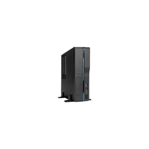 212 MAIN In-Win 300W ROHS-Certified Micro ATX Slim Desktop Case, Black, 1-1-2 Bays, USB 3.0 Ports, Ultra-Small