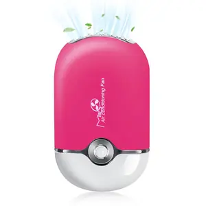 Lash Fan Mini Portable Eyelash Fan Handheld for Eyelash Extension Rechargeable USB C Air Cooling Blower with Built in Sponge Lash Extension Application