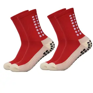 STANDWAY 2 Pairs Football Socks For Men & Women - Specially designed for men and women football matches, non-slip and comfortable, breathable and sweat-absorbing to keep feet cool. Also suitable for basketball, badminton, and various other sports.