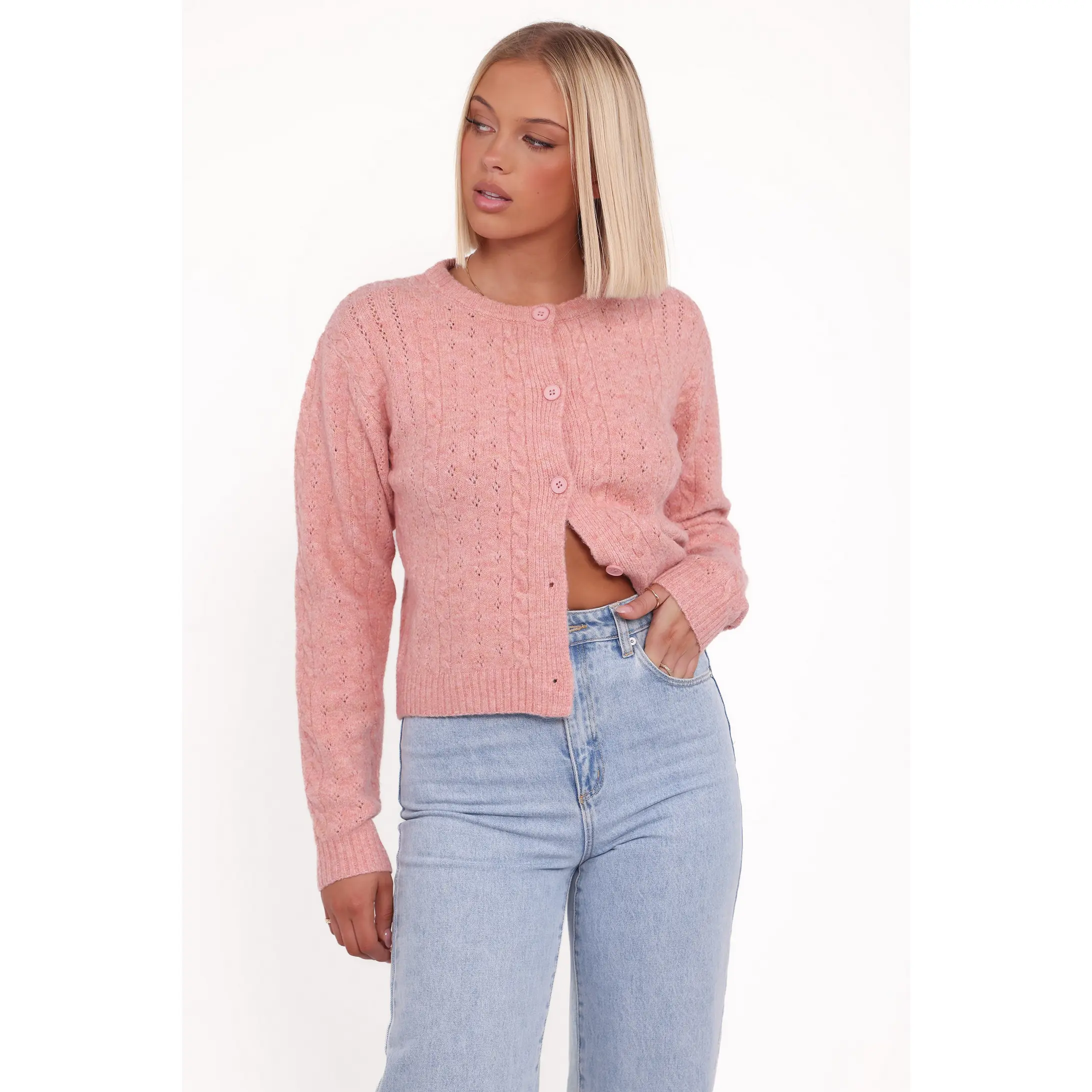 Bonnie Cardigan - Pink