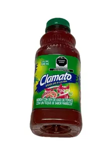 Clamato Vuelve a La Vida Mexicano (sabor Mariscos) 946 ml | Tomato Cocktail Beverage with Seafood Flavor, 946 mL Bottle