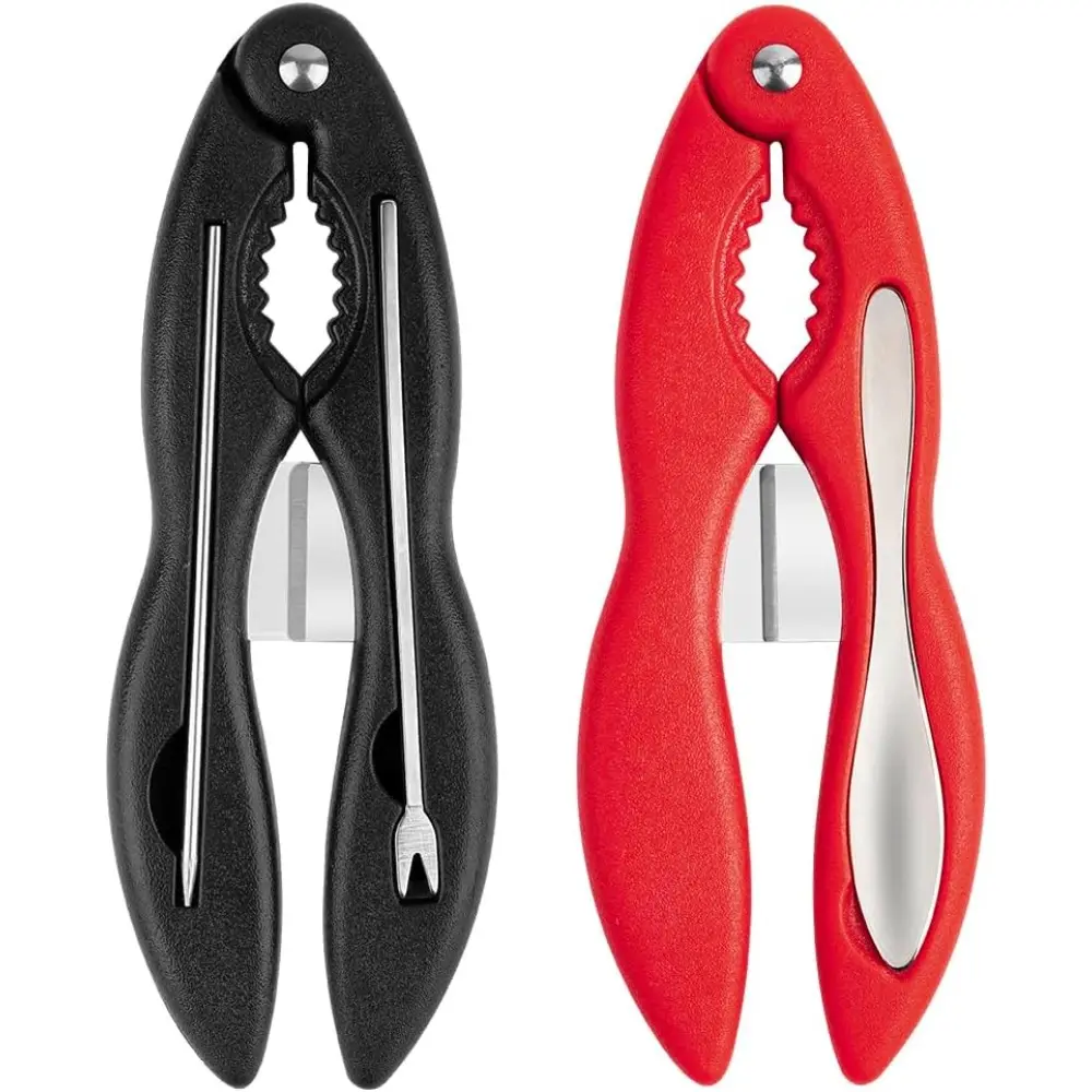 2PCS Multifunctional Seafood Crackers and Tools, Efficient and Sturdy, Portable Set with Picks