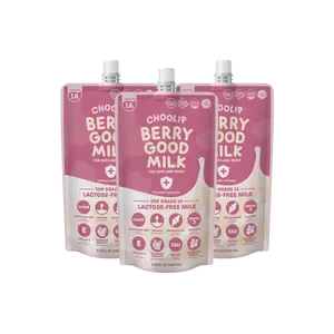 Choolip Berry Good Pet Milk (3 Pack) – Hydrating Milk Treat for Dogs & Cats, Picky Eaters & Daily Wellness, Lactose Free Milk Supplement (200ml x3)