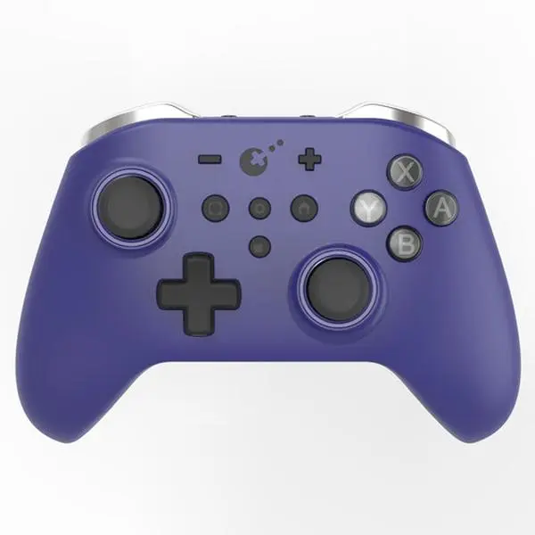 Nintendo Switch Zen Pro Wireless Controller - Purple, Rubber Grips, Responsive Stick, Tactile Buttons, Adjustable, 25H Battery Life, 1-Touch Recording, Multi-System Connection, FPS Mode, PC/Android/iOS Compatible, Switch Console Accessory
