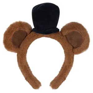 Cute Bear Ears Headband Halloween HairBand Animal Costume Children Adult Party Accessories for Halloween Cosplay