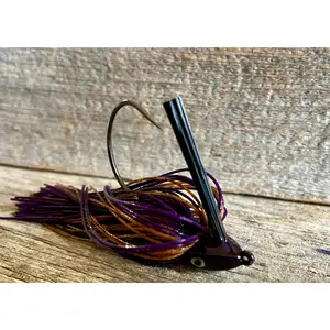 NEW!! Peanut Butter and Jelly Craw Swim jig