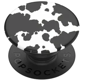 PopSockets Adhesive Phone Grip, Holder, Phone Stand, Cow Print - Its a Moood