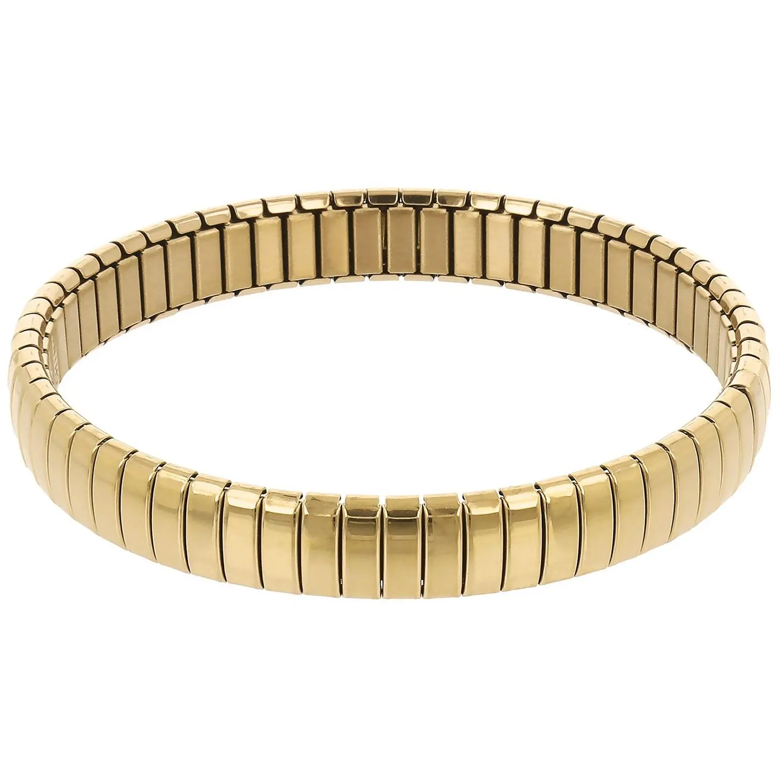 Steel by Design Polished Stretch Bracelet
