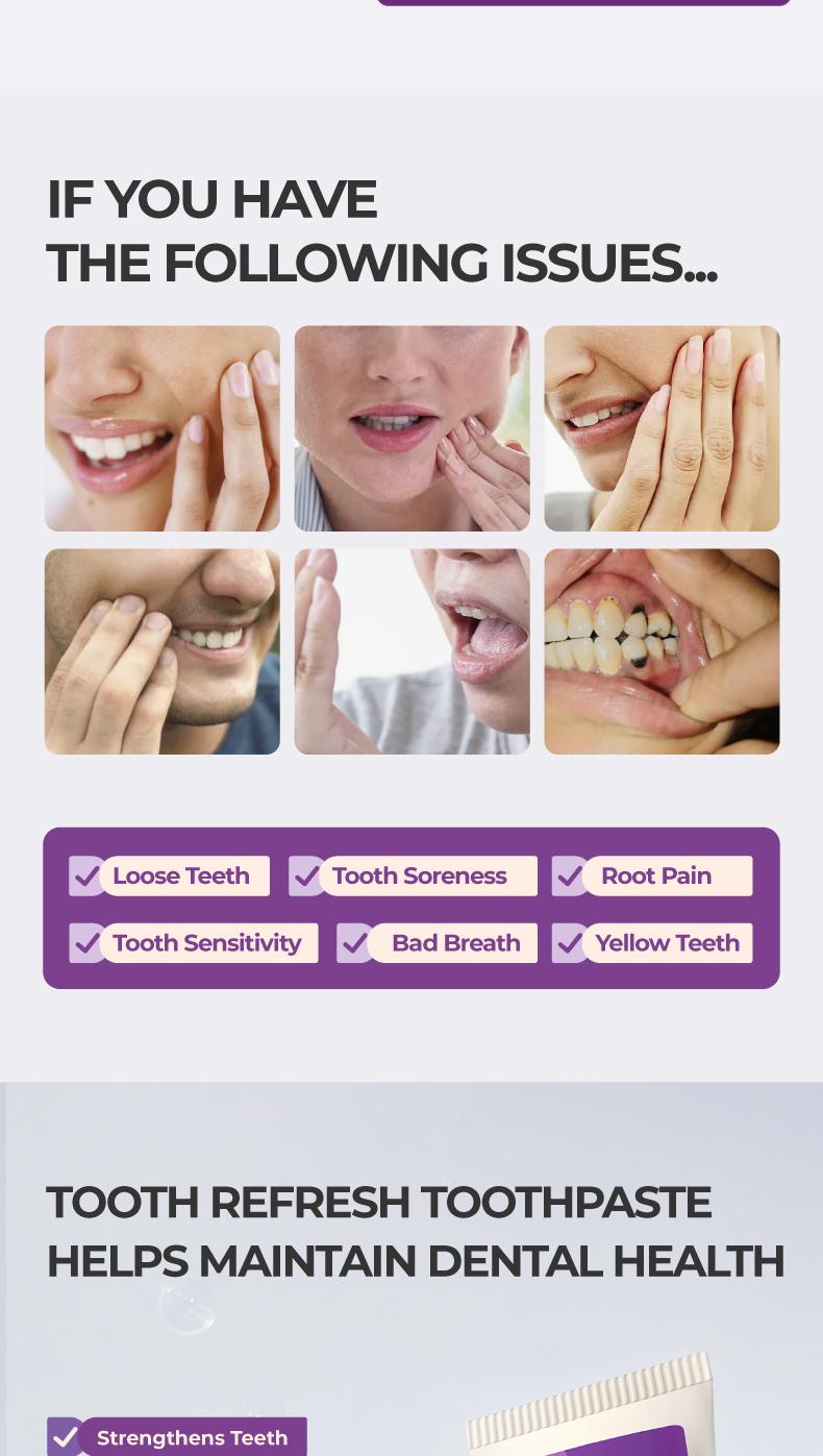 【Buy 1 Get 1 Free】Kreain Nature Oral Care Toothpaste – Natural Ingredient Toothpaste for Fresh Breath, Gentle Daily Oral Care, Helps Clean Teeth and Gums, Suitable for Sensitive Teeth and Daily Use