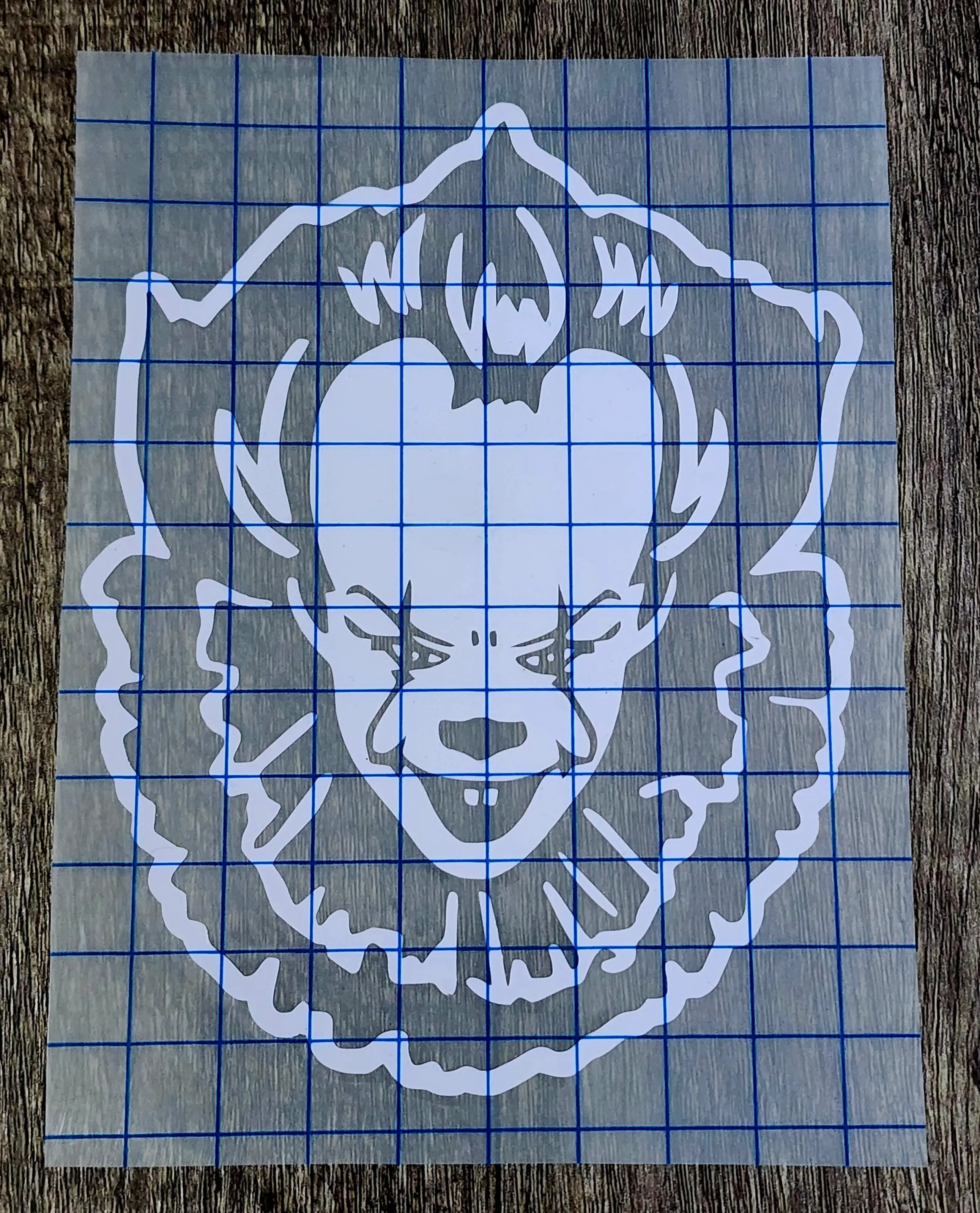 Pennywise IT Derry Killer Clown Horror Vinyl Car Decal Sticker - Premium Outdoor Vinyl, Water & U.V. Resistant, Easy Installation, Made in USA