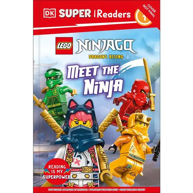 DK Super Readers Level 1 Lego Ninjago: Meet the Ninja -- DK - Paperback