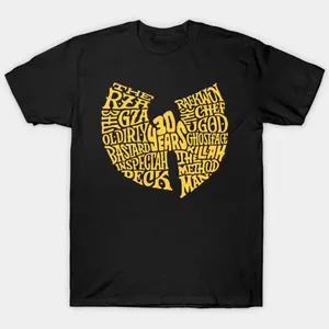 WuTang Vintage 90s Hip-Hop Retro T-Shirt RZF