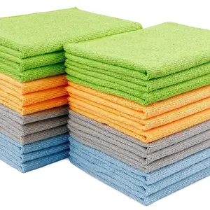 24 Pack All-Purpose Microfiber Cleaning Cloths Towel