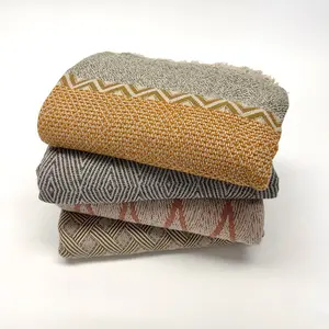 Dylan Linen and Cotton Turkish Throw Blanket Dylan Linen and Cotton Turkish Throw Blanket