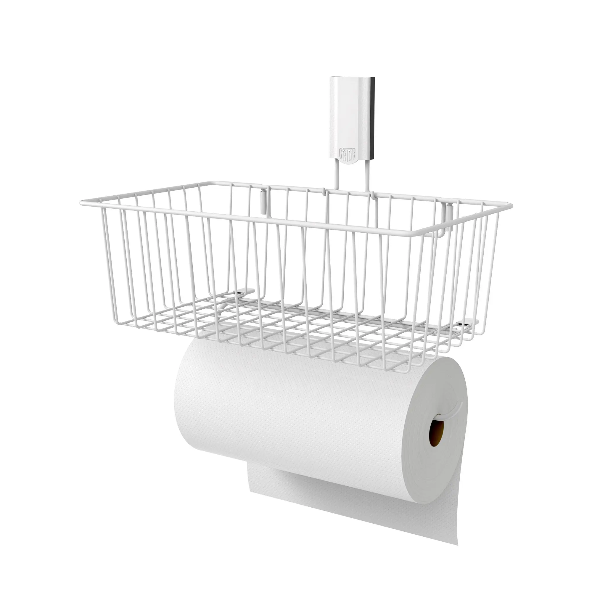 14" Magnetic Basket with Towel Bar - Holds up to 35 lbs