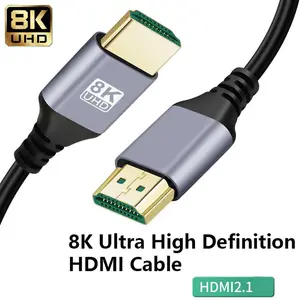 8K HDMI to HDMI Cable 8K60Hz/4K120H 5M 3M 2M 1M 0.5M High Quality Ultra HD TV Male to Male Cable Laptop Projector PS4 PS5
