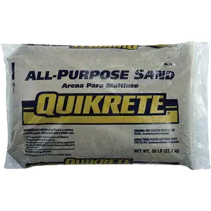 212 MAIN Quikrete 1152-53 50 lbs. ASTM C33 Multi-Use Properly Graded Washed All Purpose Sand