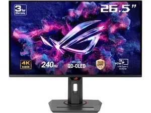 ASUS ROG Strix 27" UHD 4K 240Hz FreeSync Premium Pro & G-Sync compatible 0.03ms HDR400 Neo Proximity Sensor OLED Gaming Computer Monitor with Height Adjustable, Pivot, Swivel & Tilt stand XG27UCDMG