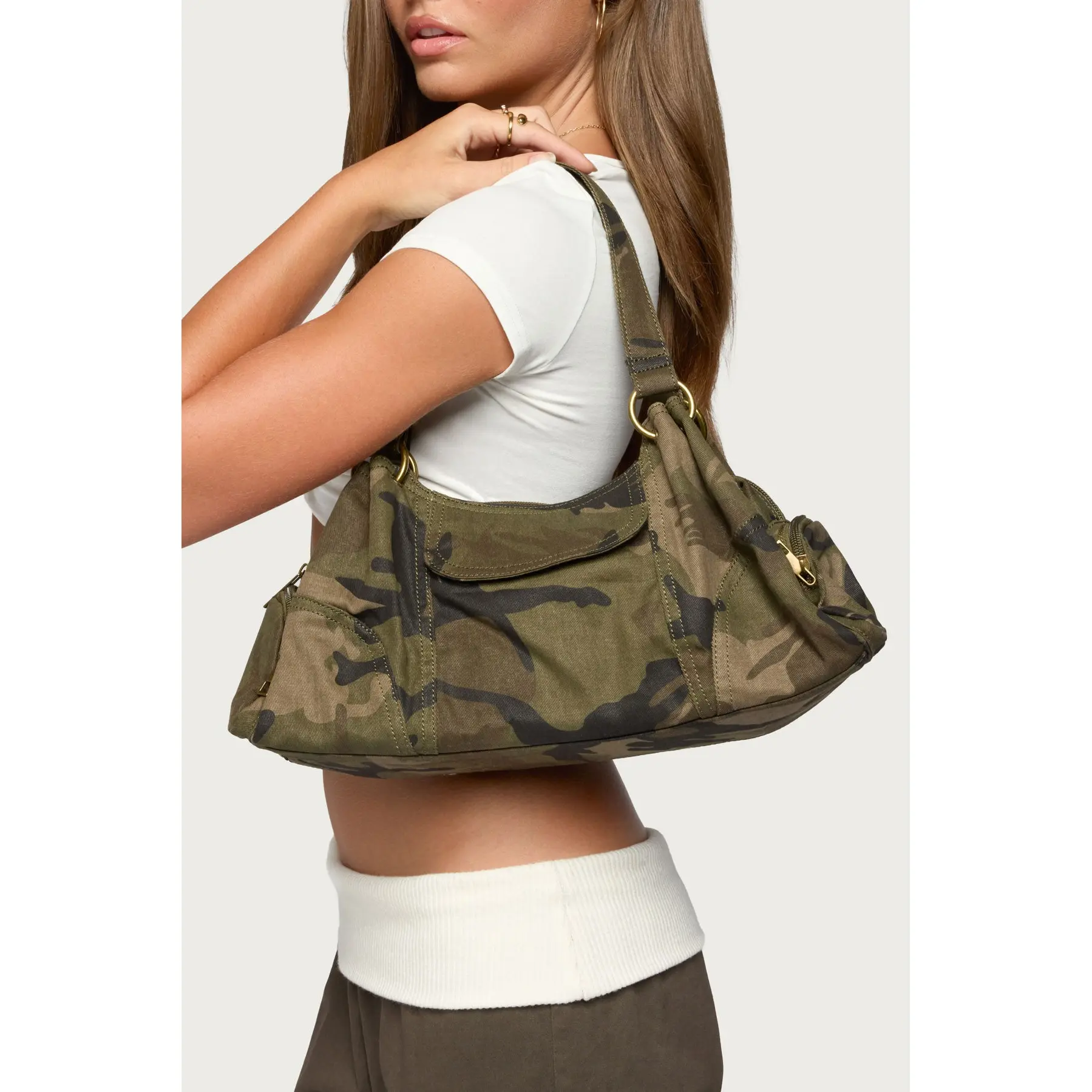 Camo Shoulder Bag