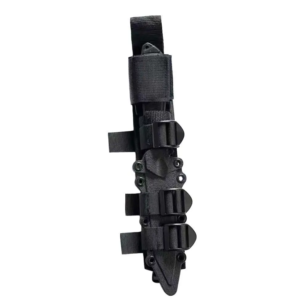 Outdoor Molle Strap Attachment Tool Belt Nylon Material Quick-Release Backpack Accessory Gear, Universal Sports Type Hanging Kit, Hook Carabiner
