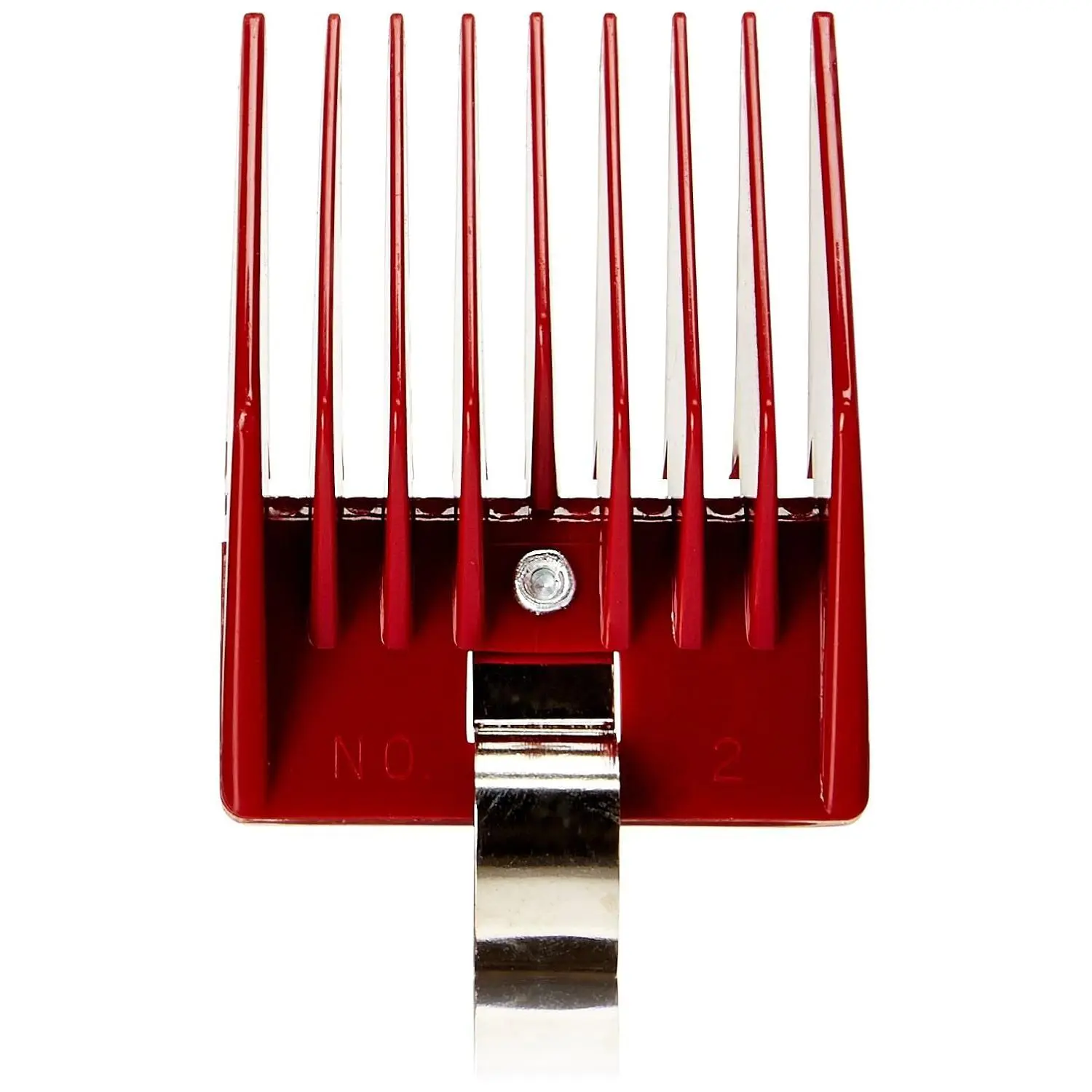 SPEED-O-GUIDE New Universal Guide Comb for Barber Clippers, SP-SPG1116 No. 2 (11/16"), Smooth, Flexible Red Attachment for All Hair Types, Clipper Comb, Short Hair Hairstyles, Home Haircut, Snag-Free Cut, Barber Clipper, Hair Clipper Trimmer