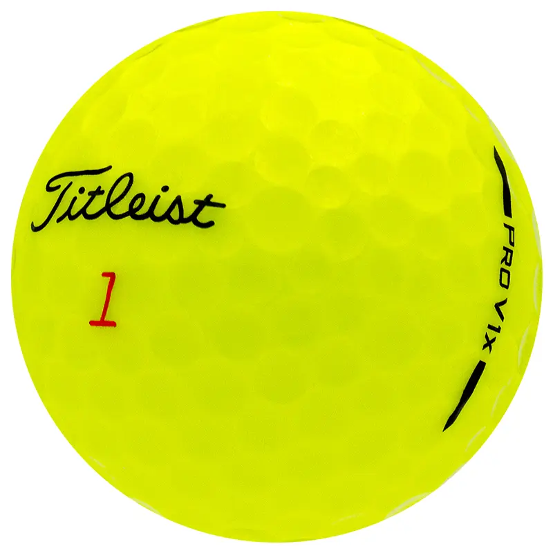Titleist Pro V1x 2025 Yellow - Pristine Golf Balls, Golf Gear, High Flight