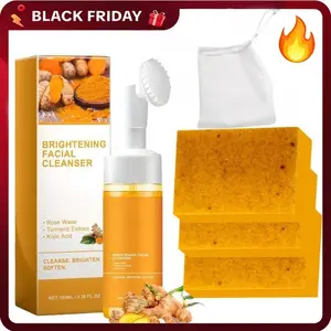 Turmeric Wash and Care , TurmericCleansing Mousse, Turmeric SoapFacial Cleansing Skincare FacialCleansing Cleanser Facial Wash