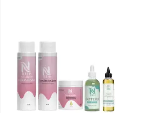 5-STEP GROWTH AND HEALTH KIT for Hair Growth Hair Hydration and Nutrition