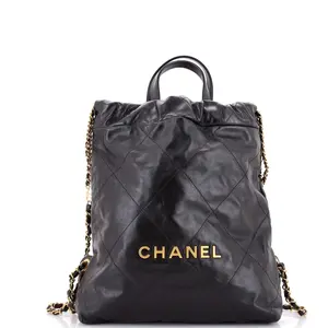Pre-owned CHANEL Material Backpacks by Rebag