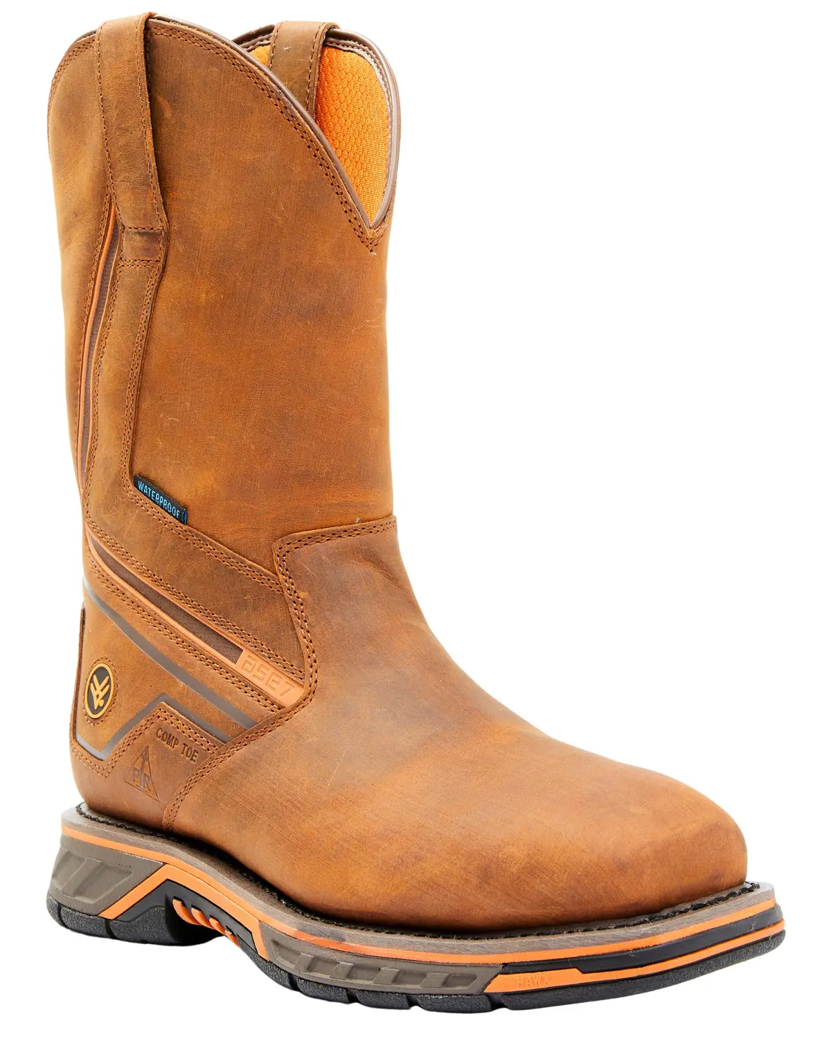 Hawx Men's Men'S Ase7 Radian Waterproof Western Work Boot Composite Toe - Bhxcwspw21