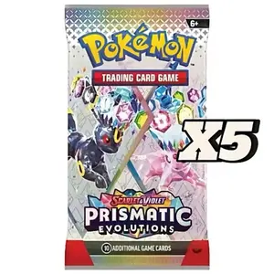 Prismatic Evolutions x 5 and x10 packs