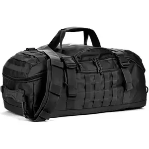 3 In 1 Military Backpack Travel Duffle Bag for Weekender Gym Traveling Workout Deployment Unisex Large Capacity Military Tactical Multifunctional Assault durable Travel versatile outdoor Backpack shoulder bag for Men and Women