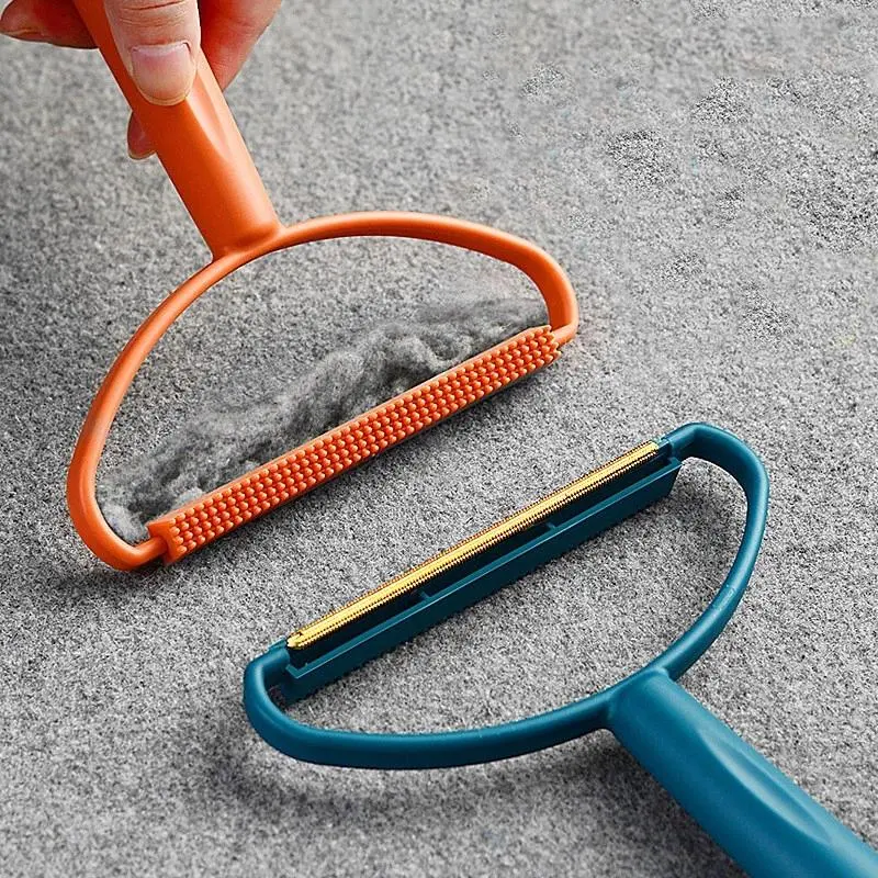 Handheld Cotton Lint Remover, Dual-Sided Cleaning Brush, Sweater Jacket Fur Remover, Manual Pet Hair Brush, Cleaning Tool