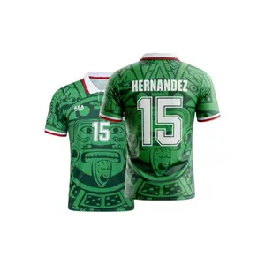 1998 World Cup Mexico National Team Away Short Sleeve Retro Soccer Jersey