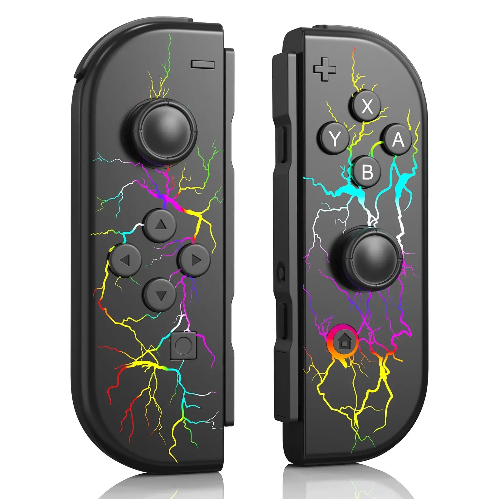 Wireless Gaming Controller for Switch Console Accessories - Wireless Controllers, 6-Axis Sensor, Dual Vibration, 1-Key Wake-Up, Screenshot Function, ABS Thumbsticks, Band, Necklace, Compatible with Switch Lite/OLED