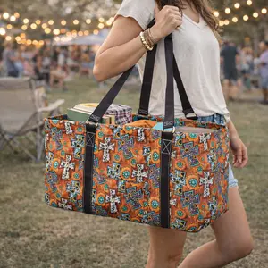 Cross Canvas Utility Bag