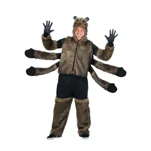 Plus Size Furry Spider Costume for Adults