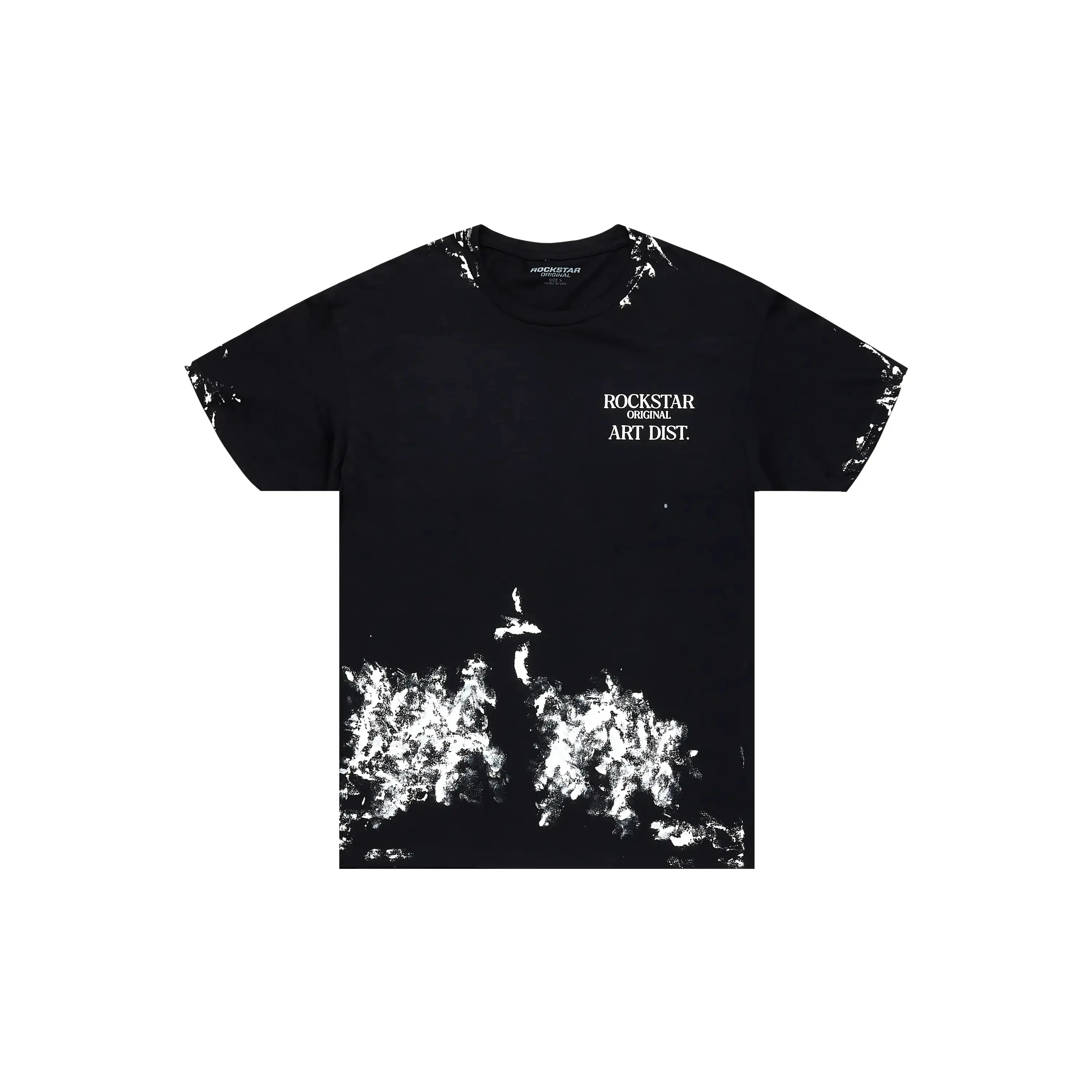 Filip Black/White Graphic Oversized T-Shirt