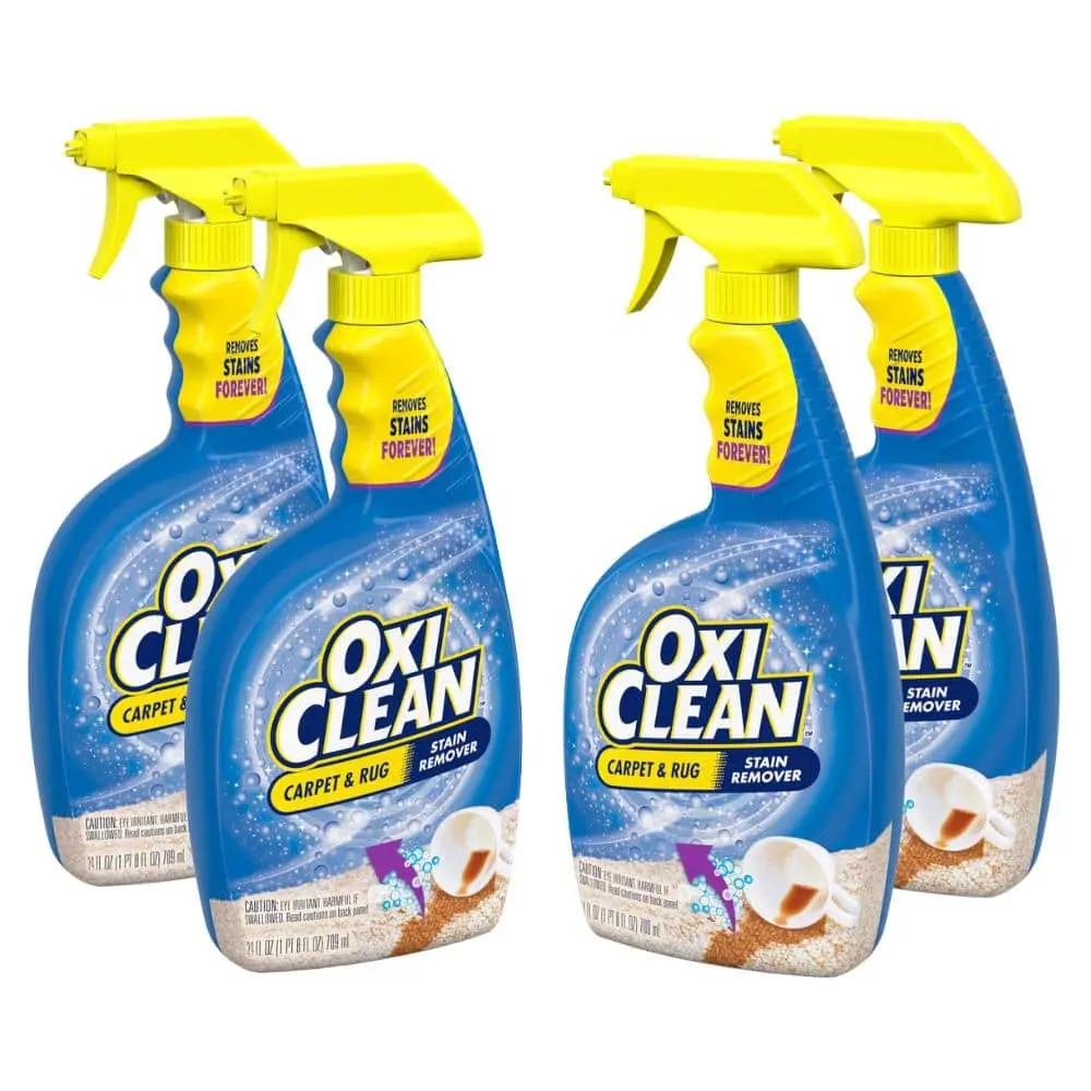 24 oz. Oxi Clean Carpet & Area Rug Stain Remover Spray, (4-Pack)