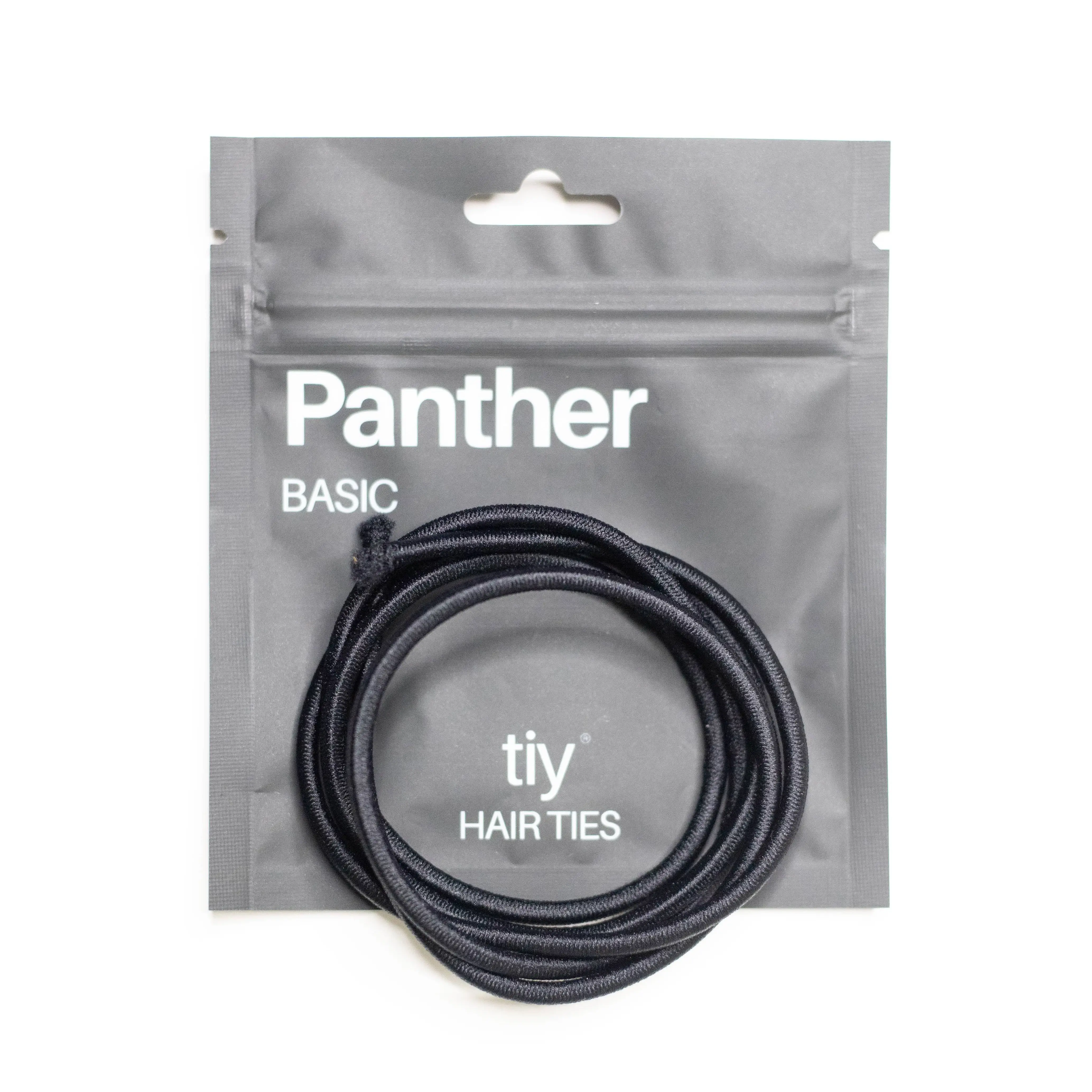 Panther - Basic Elastic Hair Bands, Durable Hair Ties for Women's Daily Use